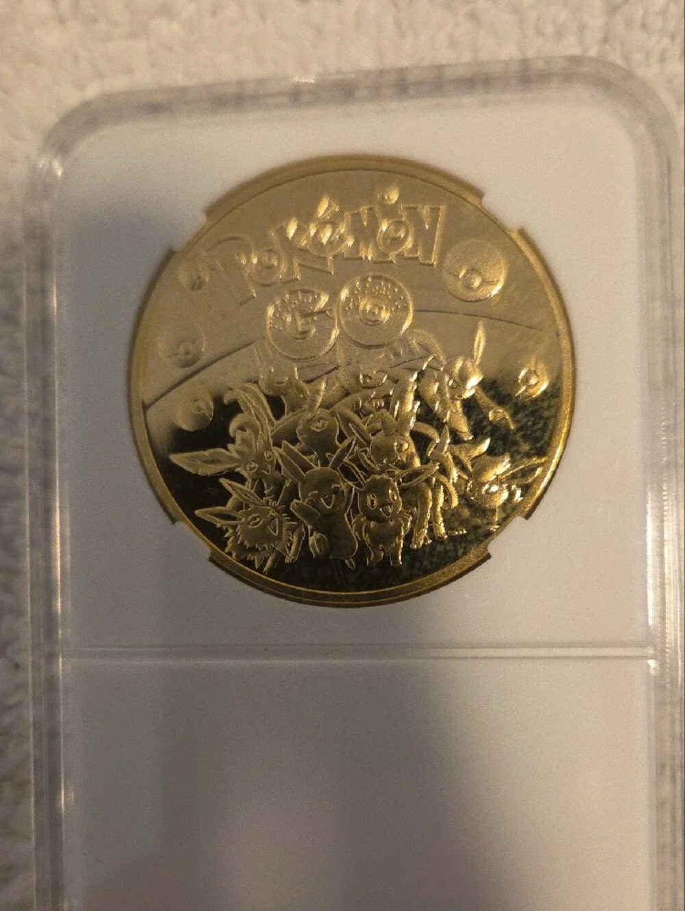 Pokemon Red & Gold Squirtle Display Coin